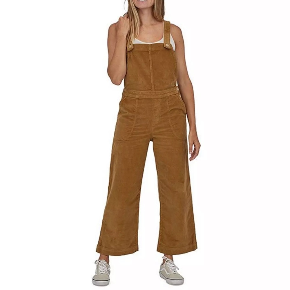 PATAGONIA Organic Cotton Stand Up® Cropped Vintage Style Corduroy Overall